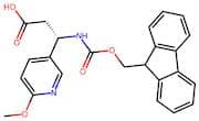 (S)-3-((((9H-Fluoren-9-yl)methoxy)carbonyl)amino)-3-(6-methoxypyridin-3-yl)propanoic acid