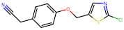 2-(4-((2-Chlorothiazol-5-yl)methoxy)phenyl)acetonitrile