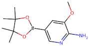 3-Methoxy-5-(4,4,5,5-tetramethyl-1,3,2-dioxaborolan-2-yl)pyridin-2-amine