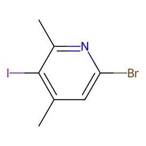 6-Bromo-3-iodo-2,4-dimethylpyridine