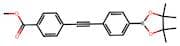 Methyl 4-((4-(4,4,5,5-tetramethyl-1,3,2-dioxaborolan-2-yl)phenyl)ethynyl)benzoate