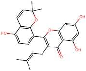 5,5',7-Trihydroxy-2',2'-dimethyl-3-(3-methylbut-2-en-1-yl)-2'H,4H-[2,8'-bichromen]-4-one