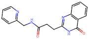 3-(4-Oxo-3,4-dihydroquinazolin-2-yl)-N-(pyridin-2-ylmethyl)propanamide