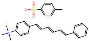 N,N,N-Trimethyl-4-(6-phenylhexa-1,3,5-trien-1-yl)benzenaminium 4-methylbenzenesulfonate