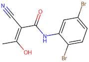 2-Cyano-N-(2,5-dibromophenyl)-3-hydroxybut-2-enamide