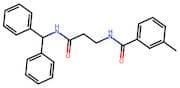 N-(3-(Benzhydrylamino)-3-oxopropyl)-3-methylbenzamide