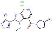 (S)-(2-(4-Amino-1,2,5-oxadiazol-3-yl)-1-ethyl-1H-imidazo[4,5-c]pyridin-7-yl)(3-aminopyrrolidin-1-y…