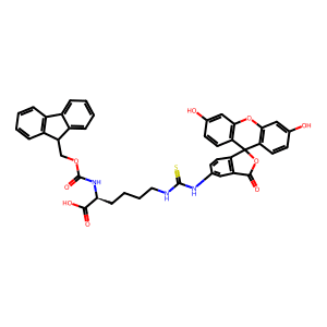 N2-(((9H-Fluoren-9-yl)methoxy)carbonyl)-N6-((3',6'-dihydroxy-3-oxo-3H-spiro[isobenzofuran-1,9'-xan…