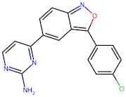 4-(3-(4-Chlorophenyl)benzo[c]isoxazol-5-yl)pyrimidin-2-amine