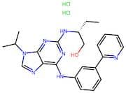 (R)-2-((9-Isopropyl-6-((3-(pyridin-2-yl)phenyl)amino)-9H-purin-2-yl)amino)butan-1-ol dihydrochlori…