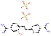 4-(4-Carbamimidoylstyryl)-3-hydroxybenzimidamide bis(methanesulfonate)