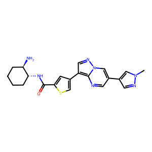 rel-N-((1R,2R)-2-Aminocyclohexyl)-4-(6-(1-methyl-1H-pyrazol-4-yl)pyrazolo[1,5-a]pyrimidin-3-yl)thi…
