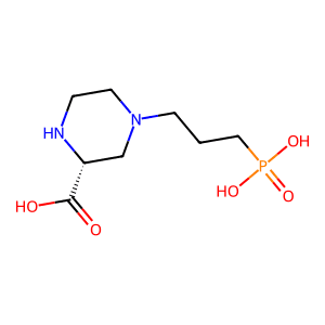 (R)-4-(3-Phosphonopropyl)piperazine-2-carboxylic acid