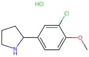 2-(3-Chloro-4-methoxyphenyl)pyrrolidine hydrochloride