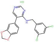 5-(Benzo[d][1,3]dioxol-5-yl)-N-(3,5-dichlorobenzyl)pyrimidin-4-amine hydrochloride