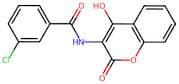 3-Chloro-N-(4-hydroxy-2-oxo-2H-chromen-3-yl)benzamide