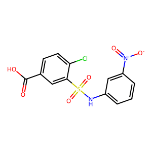 4-Chloro-3-(N-(3-nitrophenyl)sulfamoyl)benzoic acid