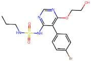 N-(5-(4-Bromophenyl)-6-(2-hydroxyethoxy)pyrimidin-4-yl)propane-1-sulfamide