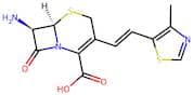 (6R,7R)-7-Amino-3-((Z)-2-(4-methylthiazol-5-yl)vinyl)-8-oxo-5-thia-1-azabicyclo[4.2.0]oct-2-ene-2-…