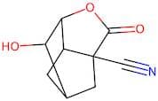 6-Hydroxy-2-oxotetrahydro-2H-3,5-methanocyclopenta[b]furan-3(3aH)-carbonitrile