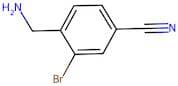 4-(Aminomethyl)-3-bromobenzonitrile
