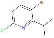 3-Bromo-6-chloro-2-(propan-2-yl)pyridine