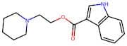 2-(Piperidin-1-yl)ethyl 1H-indole-3-carboxylate