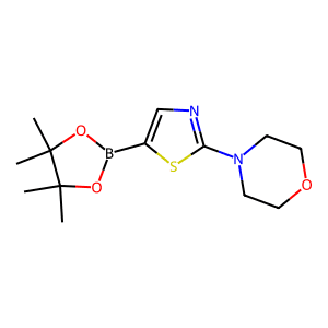 4-(5-(4,4,5,5-Tetramethyl-1,3,2-dioxaborolan-2-yl)thiazol-2-yl)morpholine