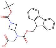 N-(((9H-Fluoren-9-yl)methoxy)carbonyl)-N-(1-(tert-butoxycarbonyl)azetidin-3-yl)glycine