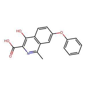 4-Hydroxy-1-methyl-7-phenoxyisoquinoline-3-carboxylic acid
