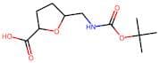 5-(((tert-Butoxycarbonyl)amino)methyl)tetrahydrofuran-2-carboxylic acid