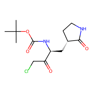 tert-Butyl ((S)-4-chloro-3-oxo-1-((S)-2-oxopyrrolidin-3-yl)butan-2-yl)carbamate