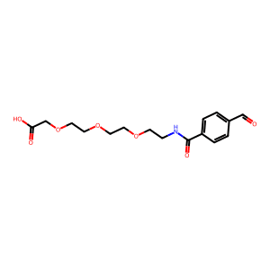 1-(4-Formylphenyl)-1-oxo-5,8,11-trioxa-2-azatridecan-13-oic acid