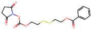2-((2-((((2,5-Dioxopyrrolidin-1-yl)oxy)carbonyl)oxy)ethyl)disulfaneyl)ethyl benzoate