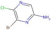 6-Bromo-5-chloropyrazin-2-amine