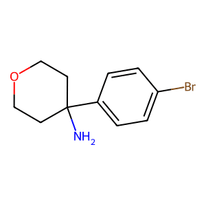 4-(4-Bromophenyl)tetrahydro-2H-pyran-4-amine