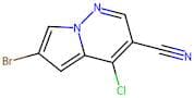6-Bromo-4-chloropyrrolo[1,2-b]pyridazine-3-carbonitrile