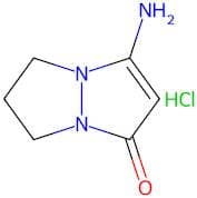 3-Amino-6,7-dihydro-1H,5H-pyrazolo[1,2-a]pyrazol-1-one hydrochloride