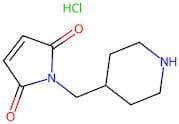 1-(Piperidin-4-ylmethyl)-2,5-dihydro-1H-pyrrole-2,5-dione hydrochloride