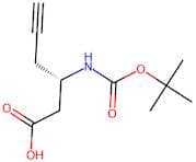 (S)-3-((tert-Butoxycarbonyl)amino)hex-5-ynoic acid