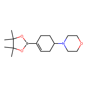 4-(4-(4,4,5,5-Tetramethyl-1,3,2-dioxaborolan-2-yl)cyclohex-3-en-1-yl)morpholine