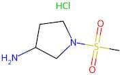 1-(Methylsulfonyl)pyrrolidin-3-amine hydrochloride