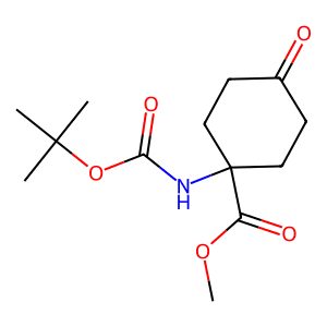 Methyl 1-((tert-butoxycarbonyl)amino)-4-oxocyclohexanecarboxylate