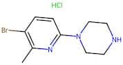 1-(5-Bromo-6-methylpyridin-2-yl)piperazine hydrochloride