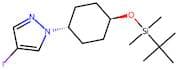 1-(trans-4-((tert-Butyldimethylsilyl)oxy)cyclohexyl)-4-iodo-1H-pyrazole