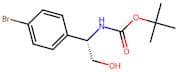 tert-Butyl N-[(1S)-1-(4-bromophenyl)-2-hydroxyethyl]carbamate