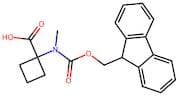 1-((((9H-Fluoren-9-yl)methoxy)carbonyl)(methyl)amino)cyclobutane-1-carboxylic acid