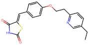 (Z)-5-(4-(2-(5-Ethylpyridin-2-yl)ethoxy)benzylidene)thiazolidine-2,4-dione