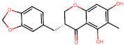 (R)-3-(Benzo[d][1,3]dioxol-5-ylmethyl)-5,7-dihydroxy-6-methylchroman-4-one