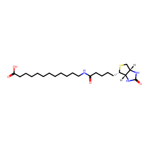 12-(5-((3aS,4S,6aR)-2-Oxohexahydro-1H-thieno[3,4-d]imidazol-4-yl)pentanamido)dodecanoic acid